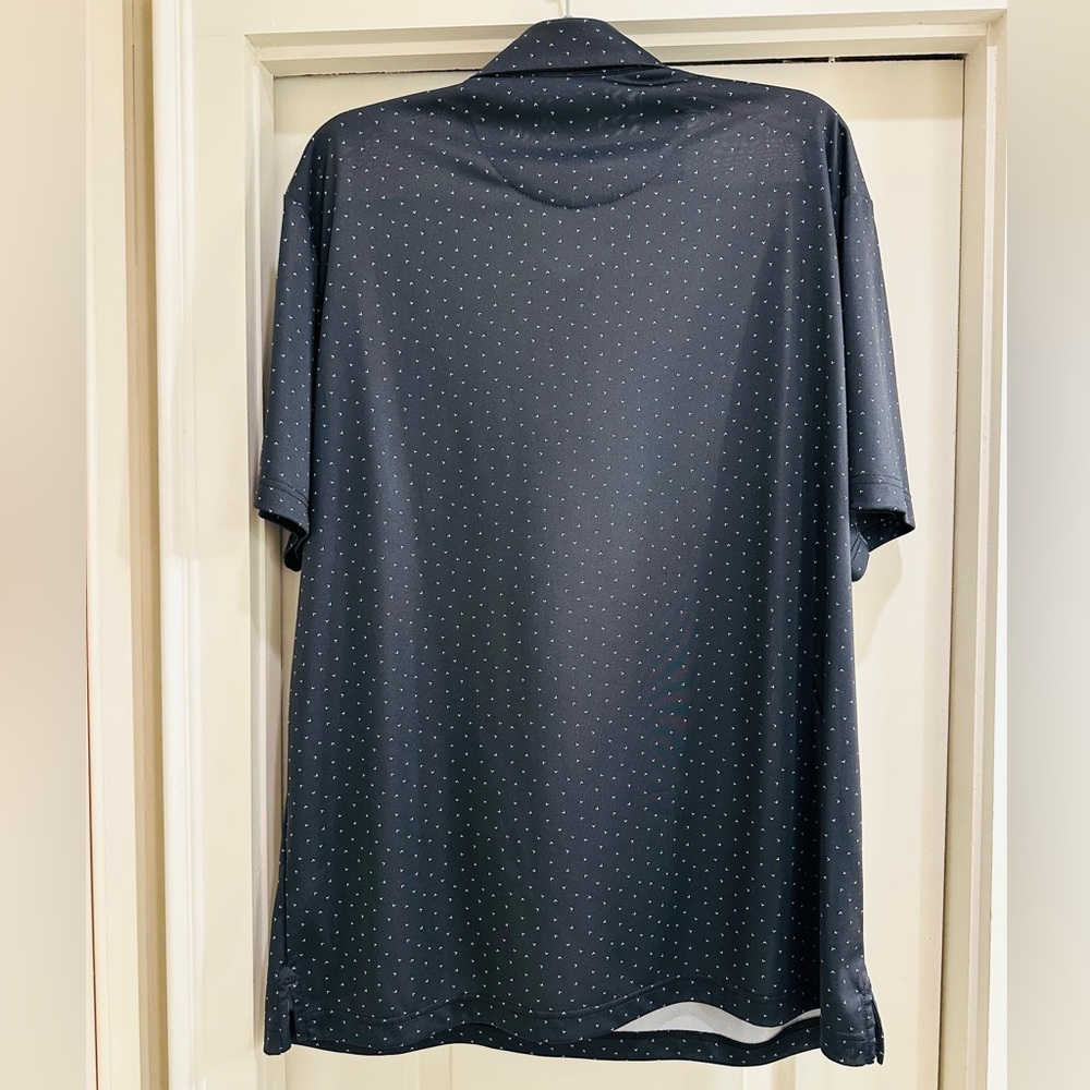 Callaway Opti Dry Black Polo Shirt - Picture 2 of 3